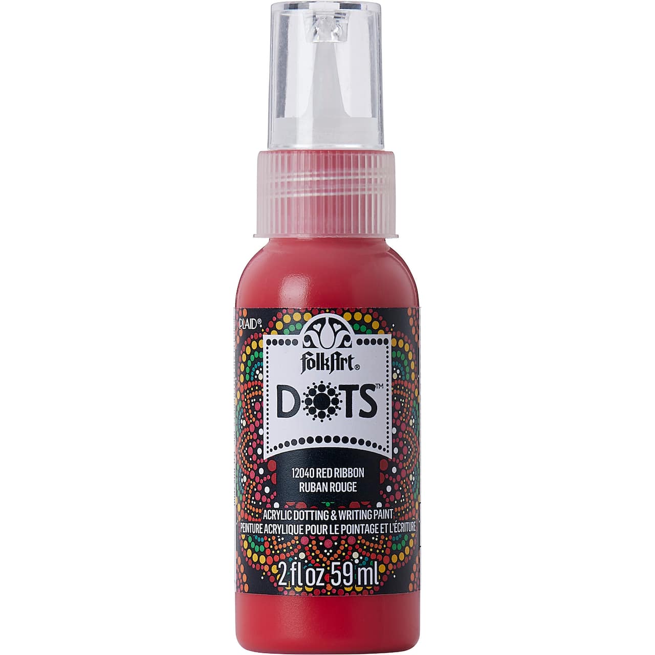12 Pack: FolkArt® Dots™ Acrylic Dotting & Writing Paint